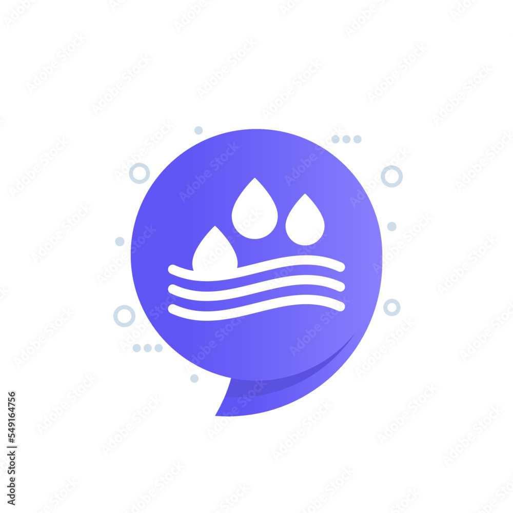 Absorption icon, absorb water vector Absorption icon, absorb water vector