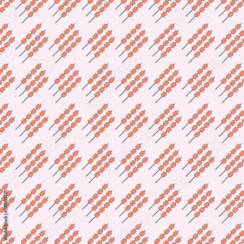 various satay patterns 