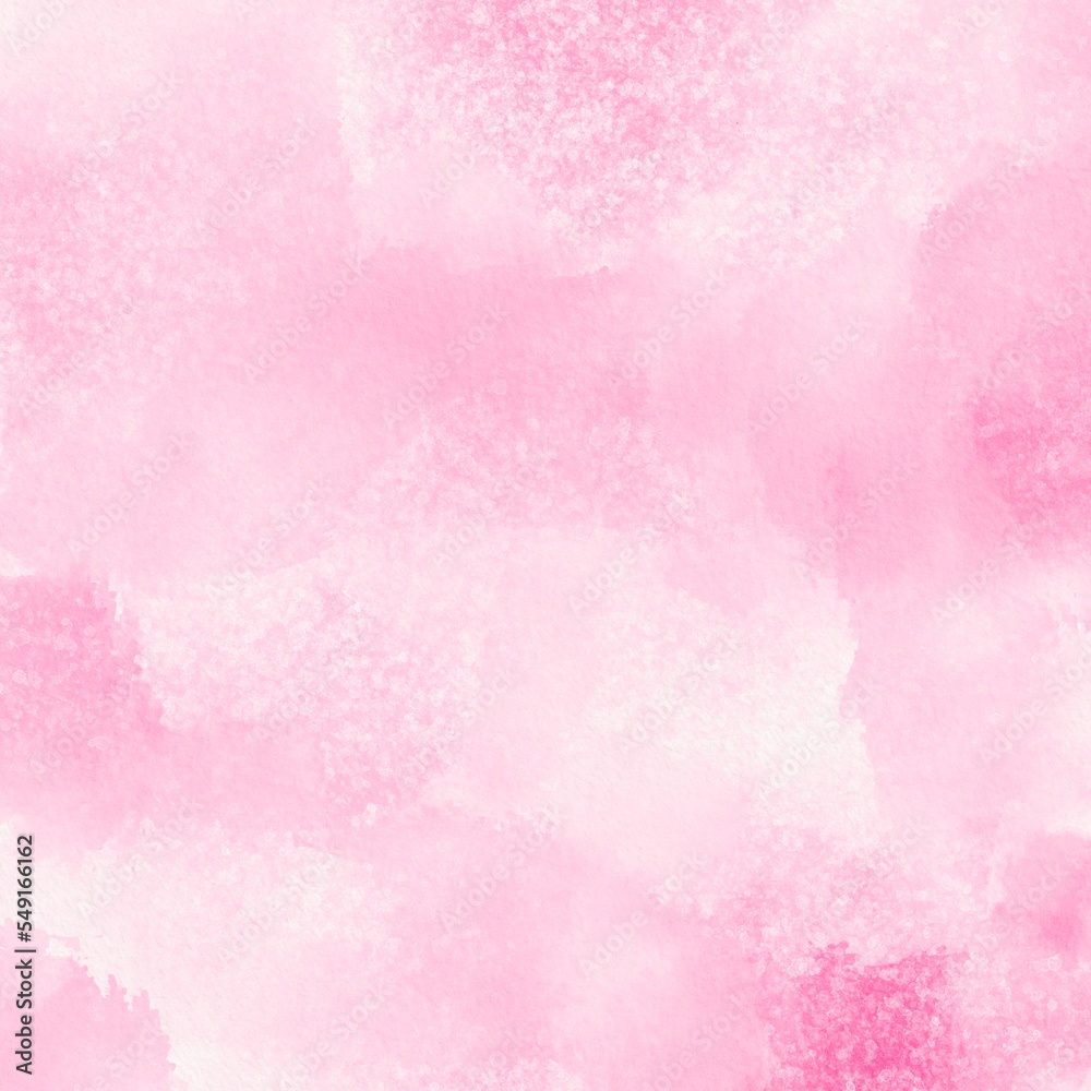 Pink Watercolor Splash Background Square Paper