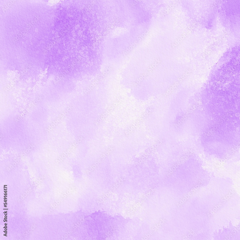 Purple Watercolor Splash Background Square Paper