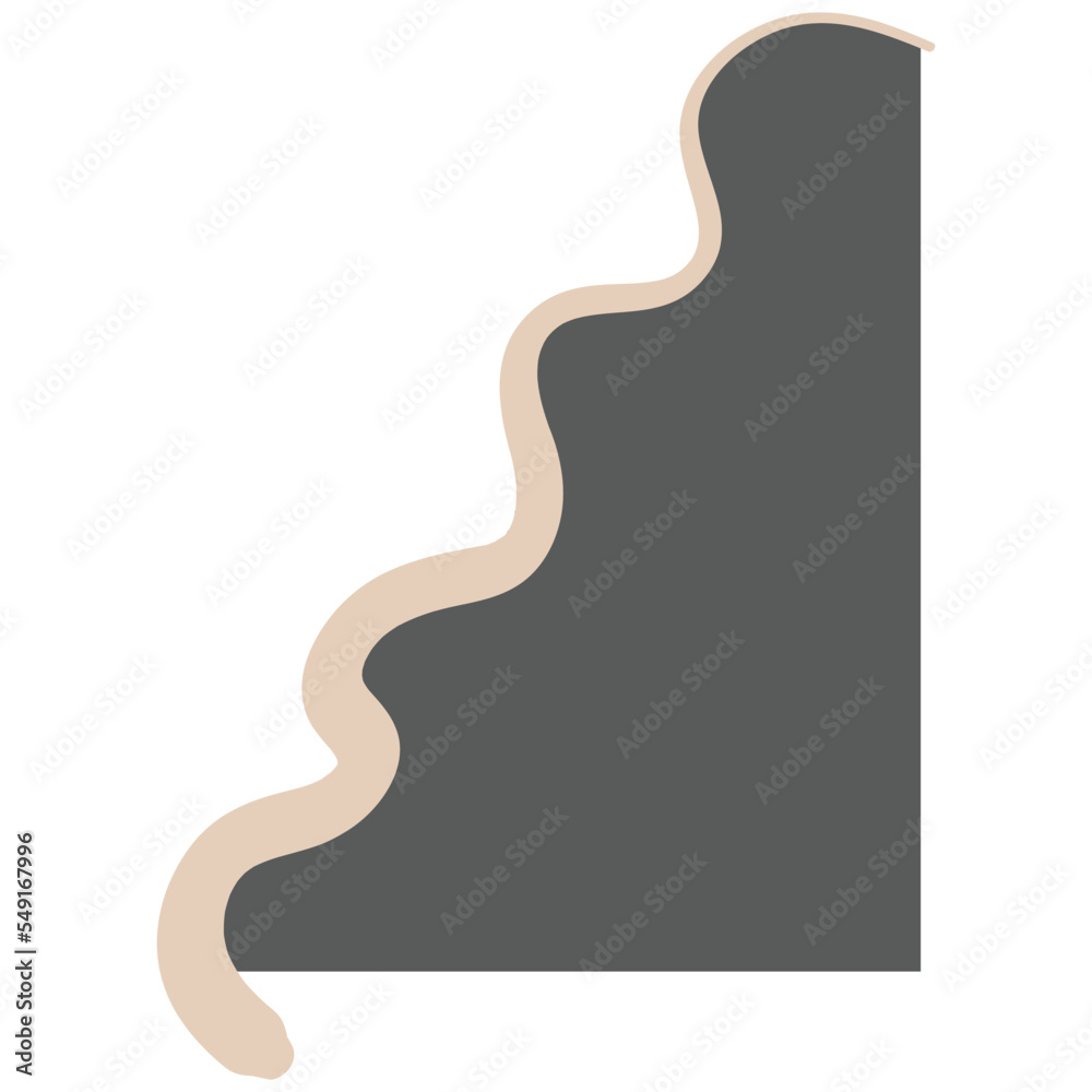 Abstract Background Shape element