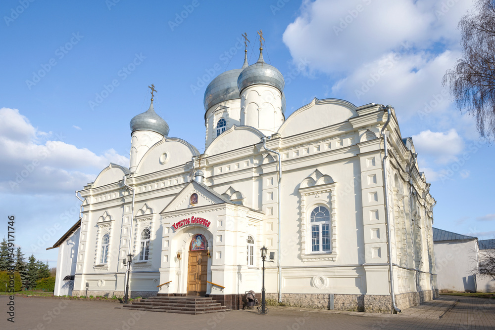 Cathedral of the Intercession of the Holy Mother of God of the ancient Zverin monastery, Veliky Novgorod