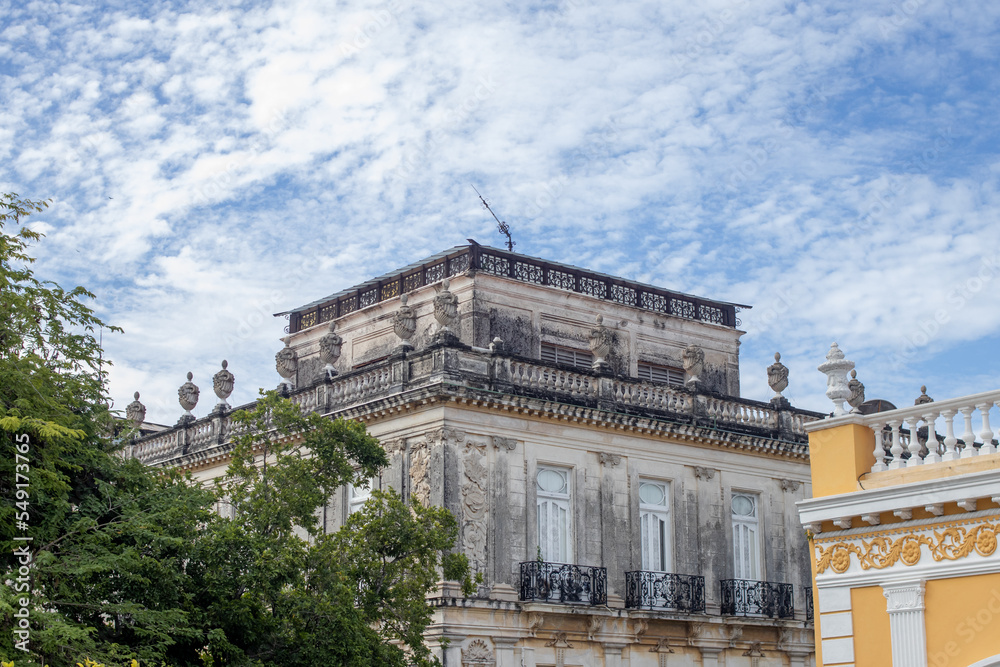 Naklejka premium puerto progreso, merida, yucatan