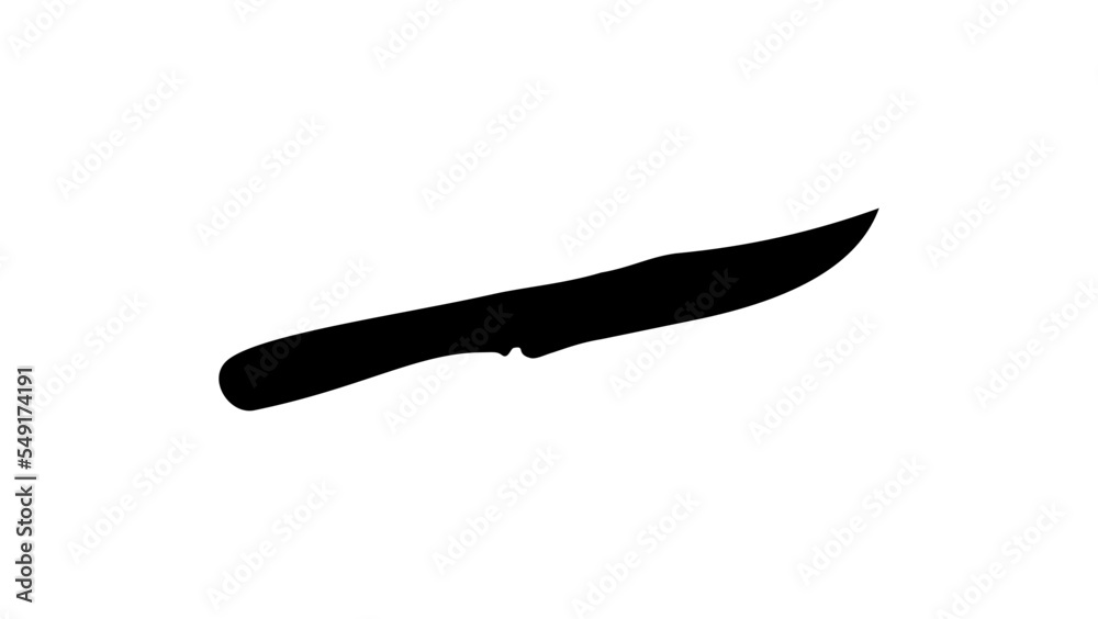 knife silhouette knife silhouette