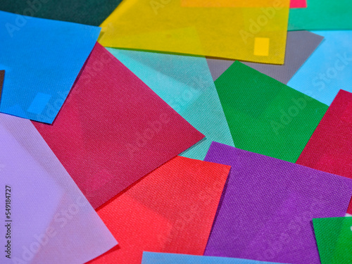 decorative colored papers