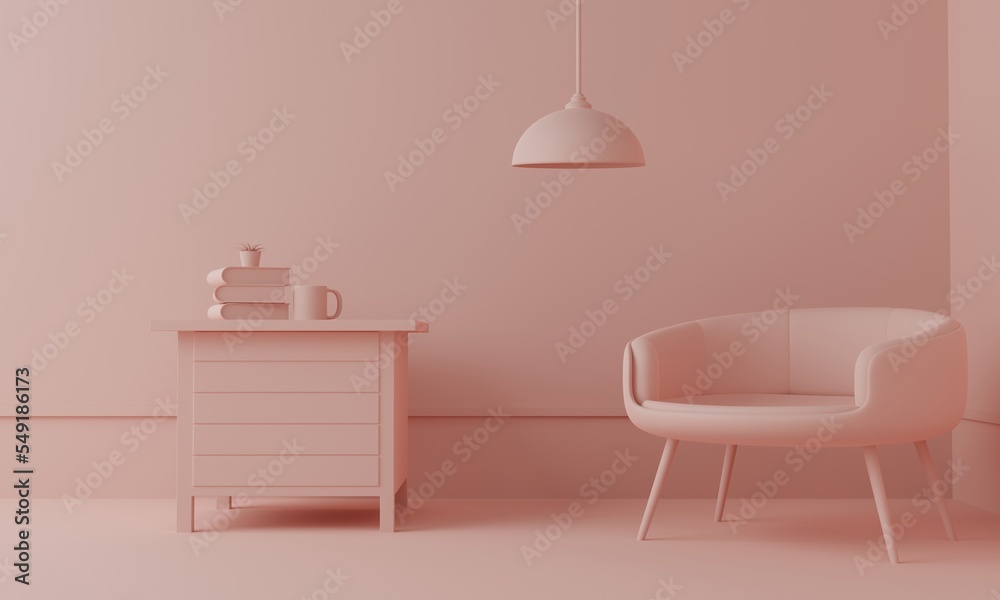 home interior items in the same color scheme