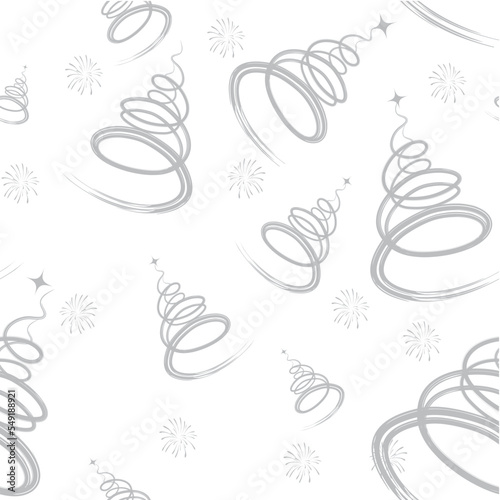 pattern new year and christmas