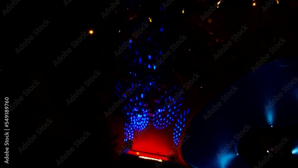 The evening area of the hotel from a height. SWANDOR Hotel in Cam Ranh in Vietnam. 