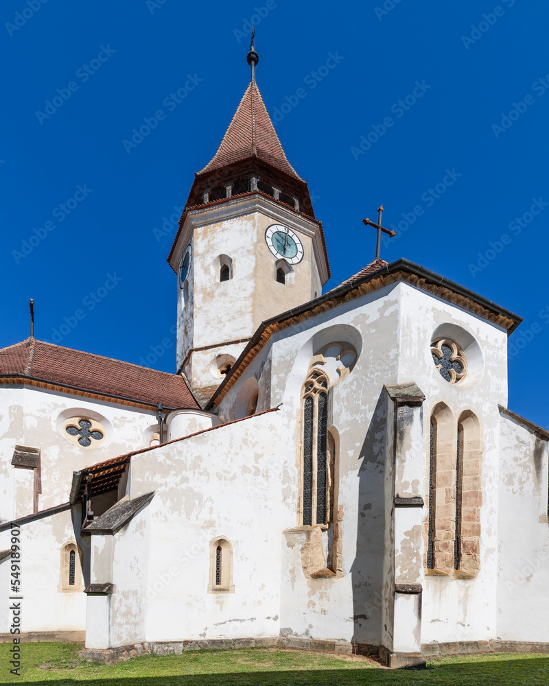 The knights were responsible for the Greek cross plan of Prejmer fortified church the only one of its kind in Transylvania, but found in a few churches in northeast Germany, Brasov, Romania