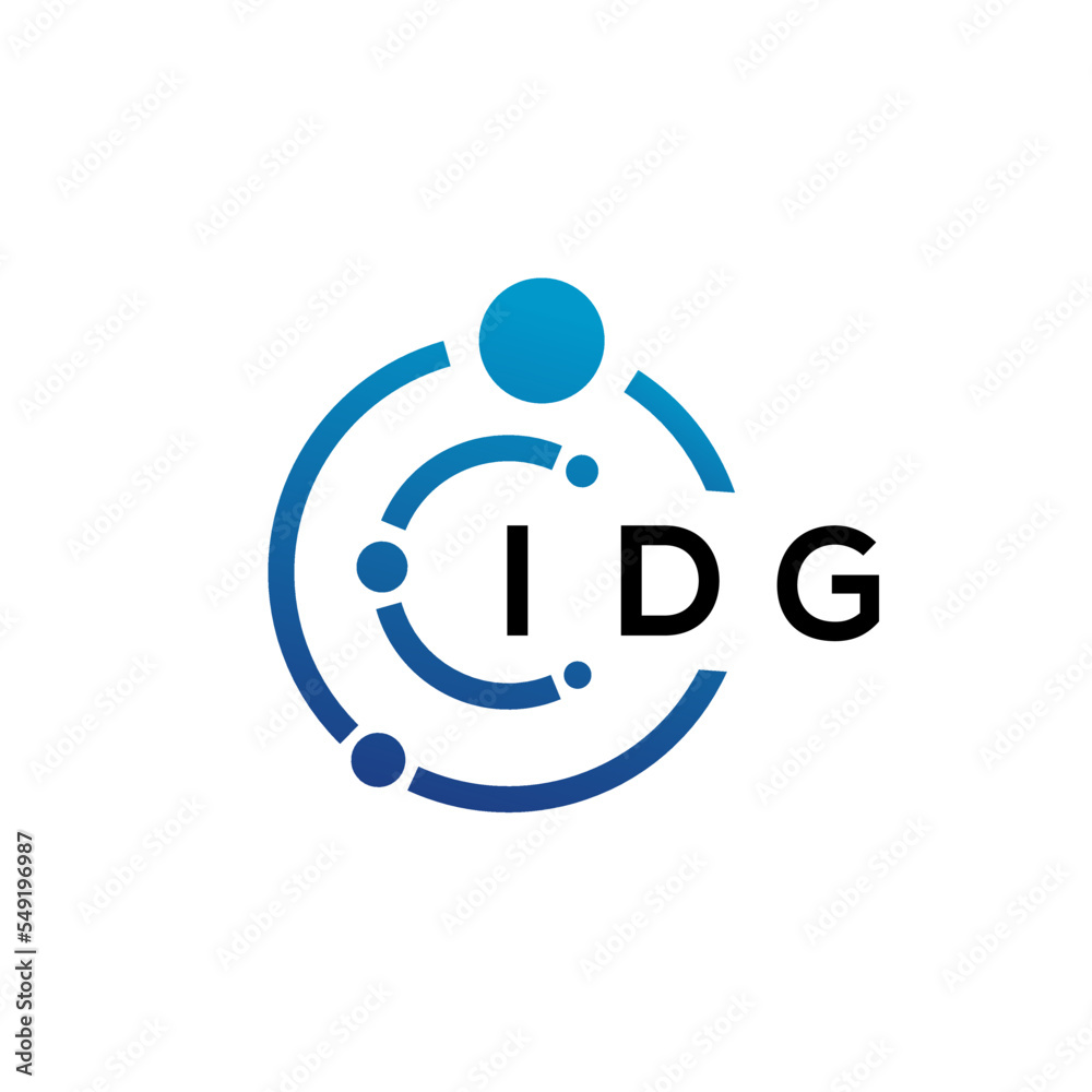 IDG letter technology logo design on white background. IDG creative initials letter IT logo concept. IDG letter design. IDG letter technology logo design on white background. IDG creative initials letter IT logo concept. IDG letter design.