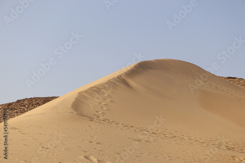 beautiful desert in Aswan, Egypt