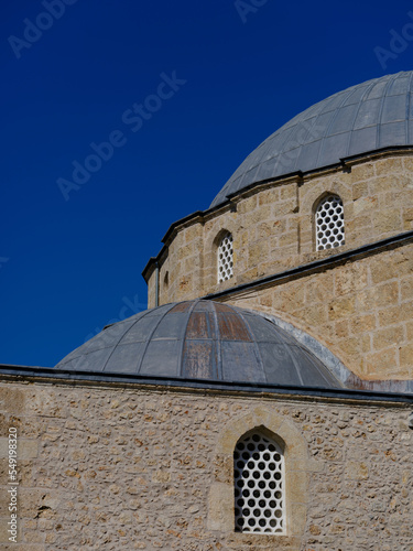 architectural detail of a historical mosque