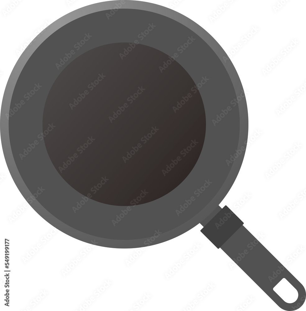Pattern of hand drawn black pans Pattern of hand drawn black pans