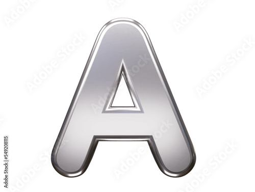Alphabet text effect transparent vector illustration