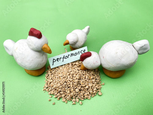 CONCEPT, Digestibility and Enzymes efficacy for animal performance, table, data, research, journal, image for feed additive product brochures designs, presentation, aquatic and poultry