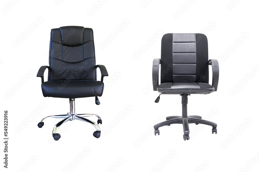 Office chair. Front photo Chair structure empty swivel for office and player from vertical with leather seat for supporting the structure of the body. Office chair. Front photo Chair structure empty swivel for office and player from vertical with leather seat for supporting the structure of the body.