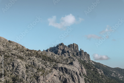 Unbelievable, stunning views during de GR20 hike in Corsica, a long distance hike that takes around 2 weeks to finish.