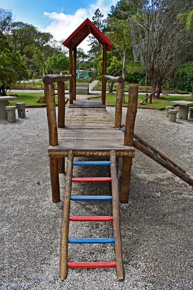Kids playground in Teresopolis, Rio de Janeiro, Brazil Kids playground in Teresopolis, Rio de Janeiro, Brazil