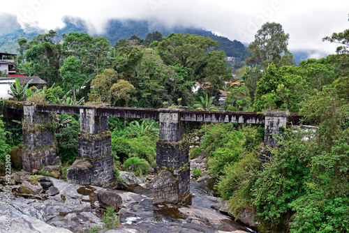 Ancient bridge in Teresopolis  Rio de Janeiro  Brazil