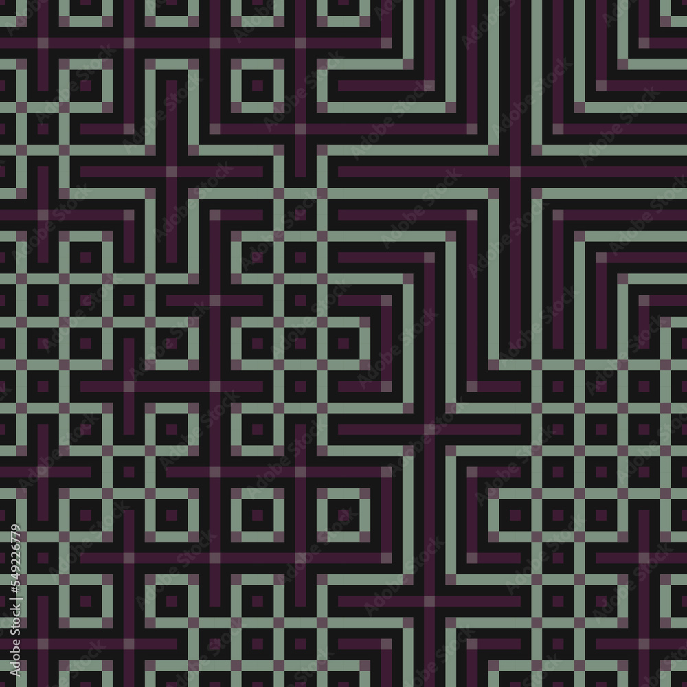 Abstract lines Maze generative art background art illustration Abstract lines Maze generative art background art illustration