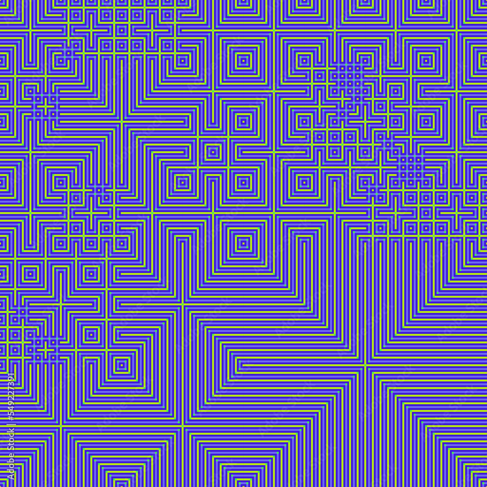 Abstract lines Maze generative art background art illustration Abstract lines Maze generative art background art illustration