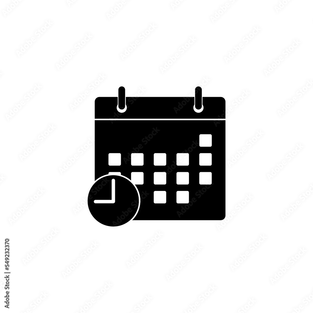  Calendar icon image. Calendar icon symbol.