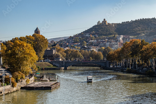 view of the city Tbilisi photo