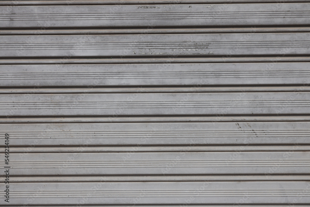 Fototapeta premium garage door texture background grey 