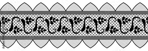 Czarna koronka black lace