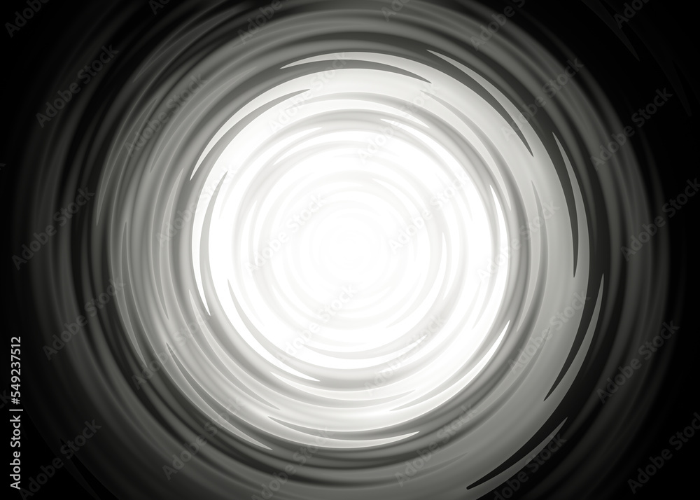 Obraz premium Black and white Abstract color background with lines in spiral