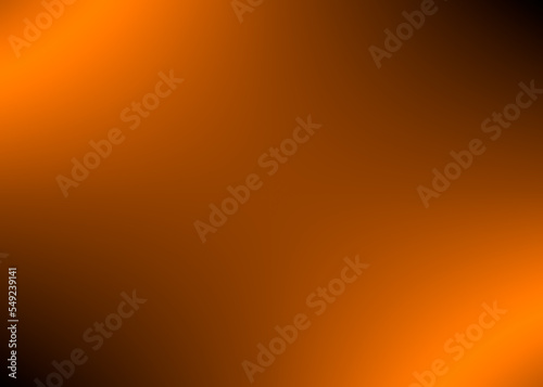 Gradient abstract orange background with dark around