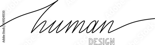 Human design sign
