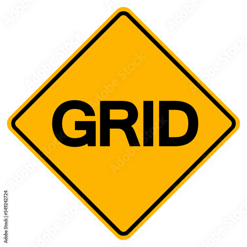 Wallpaper Mural Grid Symbol Sign, Vector Illustration, Isolated On White Background Label .EPS10 Torontodigital.ca
