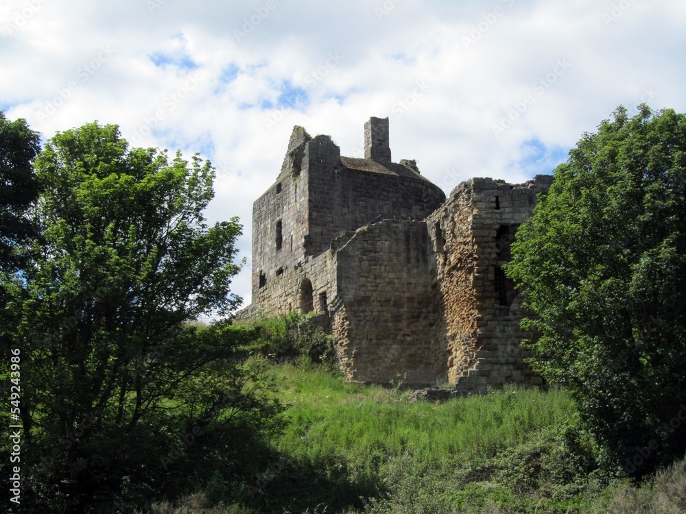 Ravenscraig Castle, Kirkcaldy, Fife, Scotland.