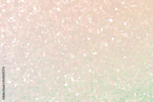 Mosaic crystal geometric shape texture background gradient pastel color.