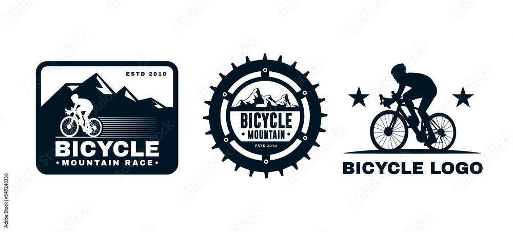 Fototapeta premium bicycle logo for design resource