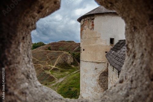 Castle from the 14th century in Kamianets-Podilskyi photo