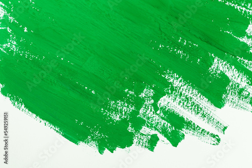 Green paint photo