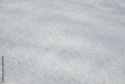 texture of snowy bumps on a sunny day