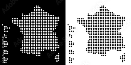Carte de France / Points