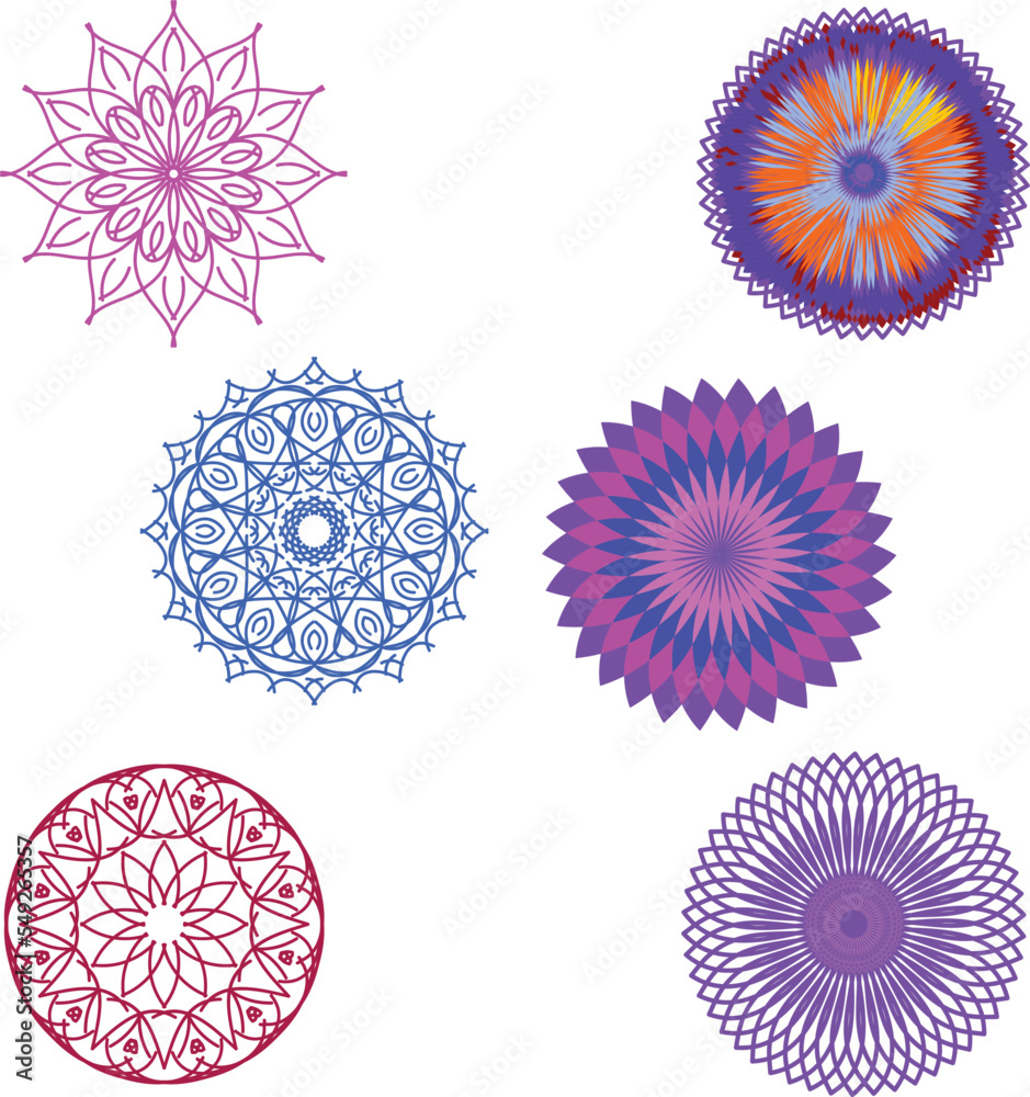 Mandala design vector illustration 2. This is an eps file.