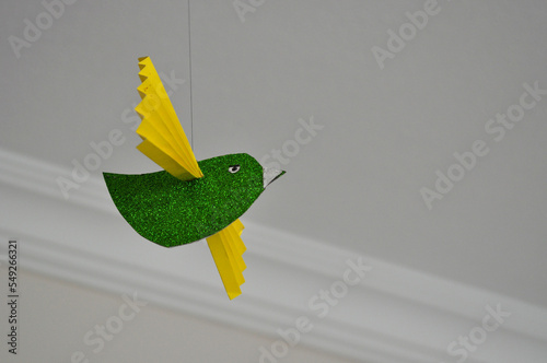 paper origami bird