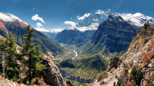 Annapurna Circuit Landscape