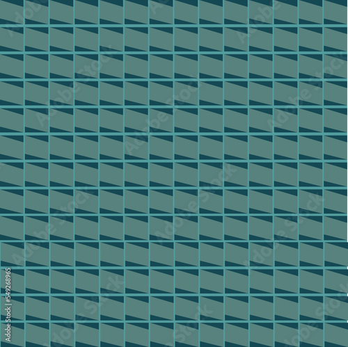Repeated checkered background, pattern of straight and slanted lines.