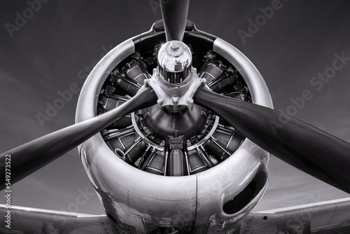 propeller of an historical ...