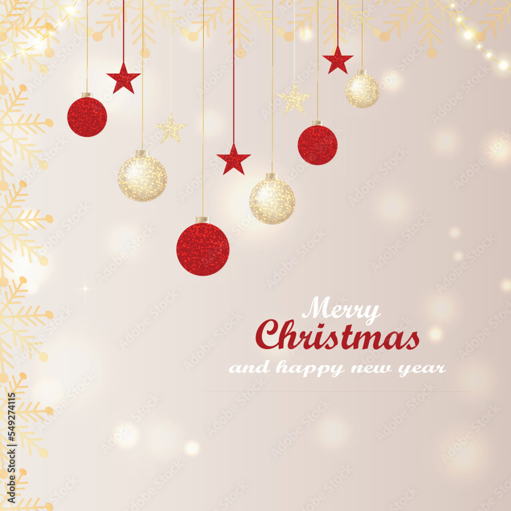 Modern merry Christmas with decoration elements festival design 31 Modern merry Christmas with decoration elements festival design 31