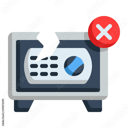 safebox flat icon