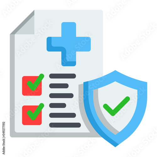 insurance flat icon