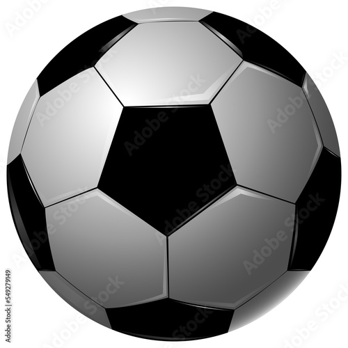 Classic soccer ball or football