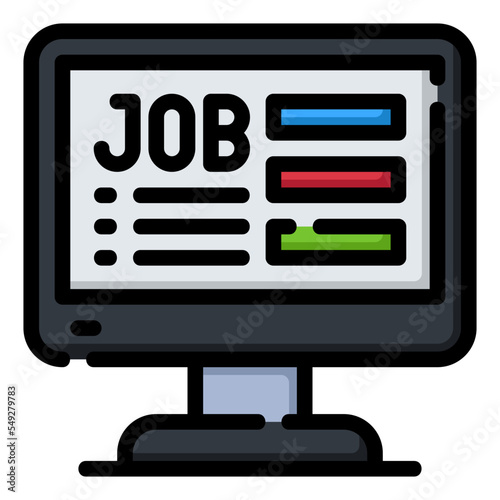 job line color icon © HacaStudio